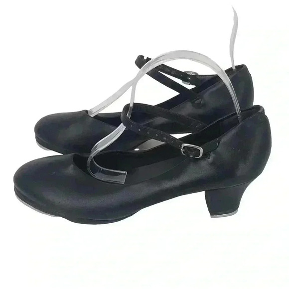 SO DANCA TAP SHOES WOMENS 5 TARA TA55 1.5" HEEL MEDIUM RETAIL $75 - Picture 7 of 16